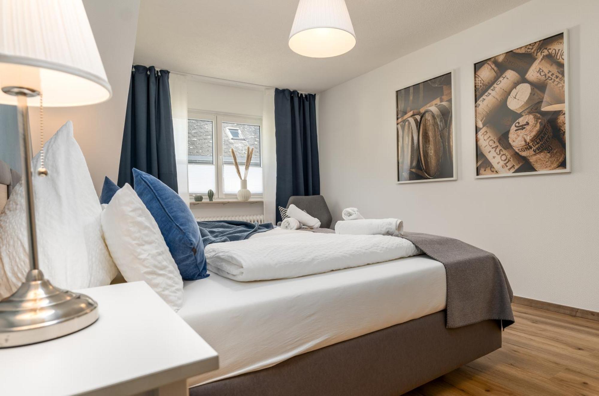 Riesling Appartement For 2 - 4 People - Billiards - Balcony With Mosel View - Parking - Wine Barrel Bar - Fully Equipped Kitchen - Netflix - Waiputv - 3 Km From Cochem Klotten Buitenkant foto